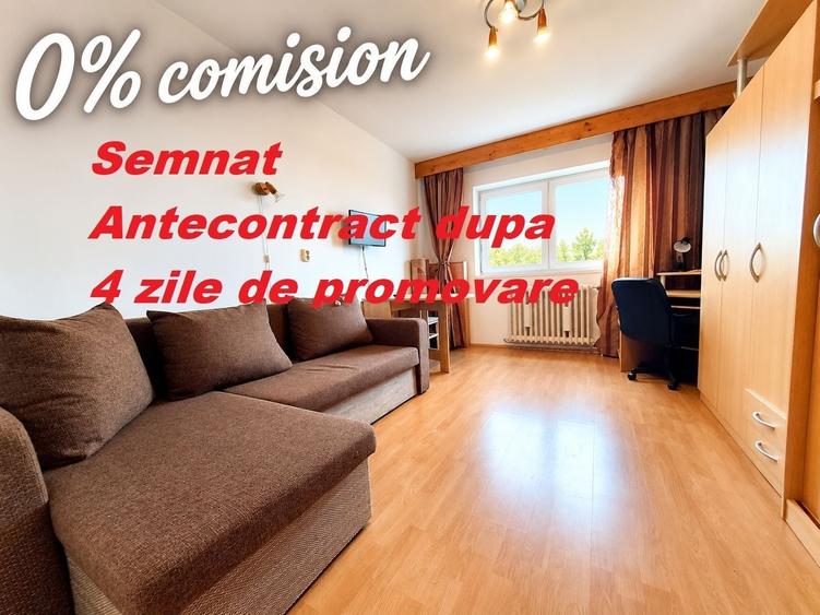 Garsonieră semidecomandată, mobilată în Gruia