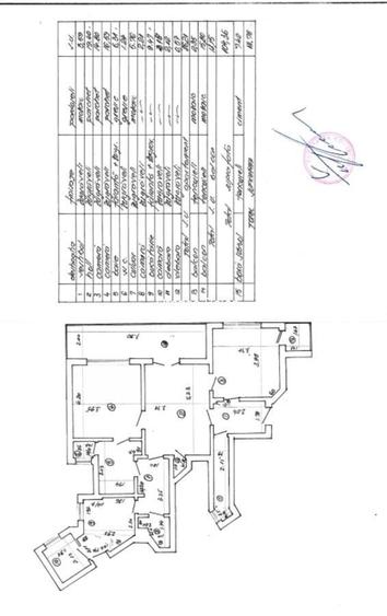 Apartament cu 3 camere în Calea Victoriei