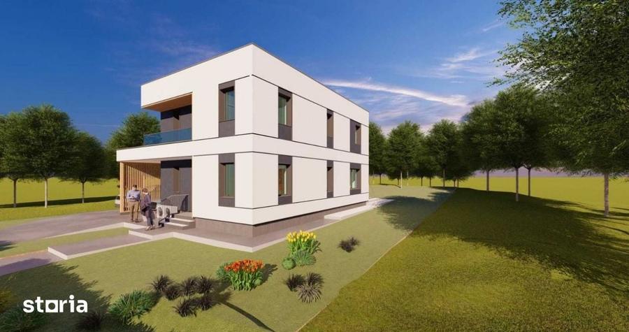 Casă cu 5 camere cu Teren 737 Mp în Borhanci
