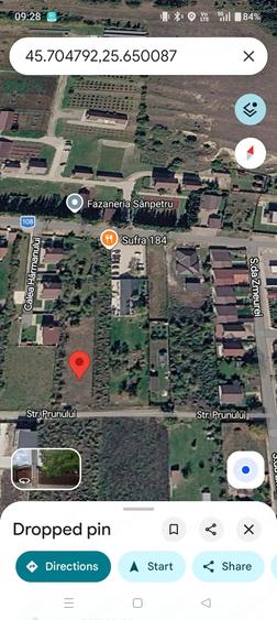 Teren de 1019 mp, în Sânpetru