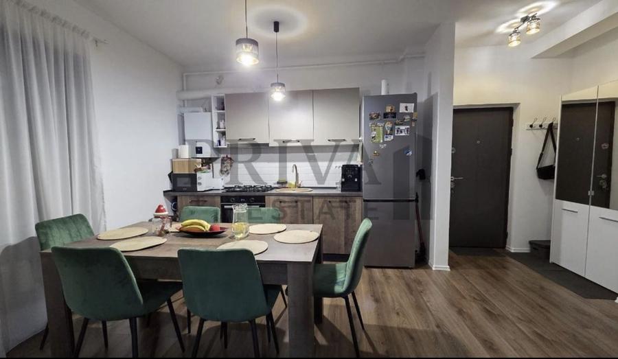 Apartament cu 2 camere semidecomandat, mobilat în Giroc