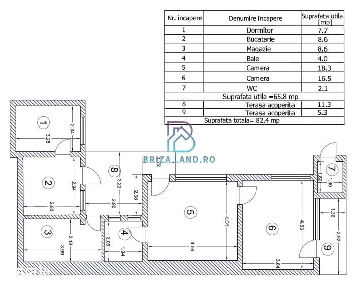 Casă cu 3 camere cu Teren 245 Mp în Bucureștii Noi