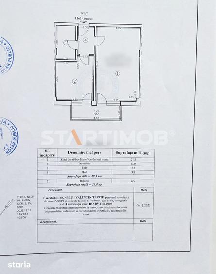 Apartament cu 2 camere în Tractorul