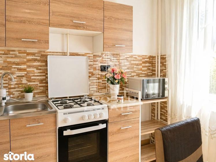 Apartament cu 2 camere, mobilat în P-ța Gării