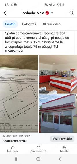 Spațiu comercial, de 75 mp, în Central