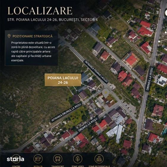 Teren de 500 mp, în Militari