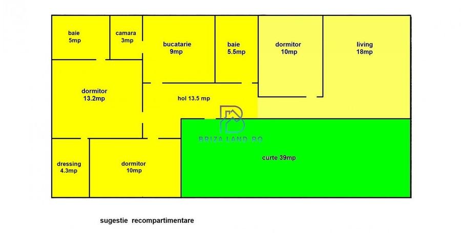 Bucurestii Noi, Laminorului, casa 115mp, 4 camere, teren 169mp - 1