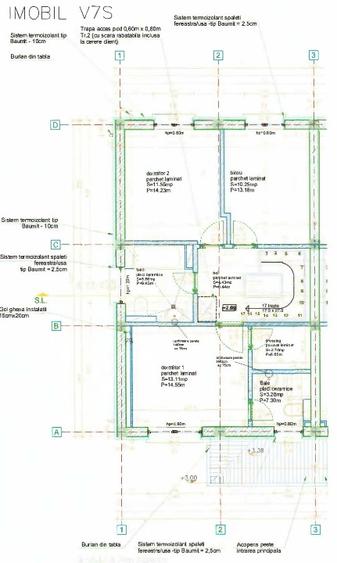 Duplex cu 4 camere cu Canalizare în Corbeanca
