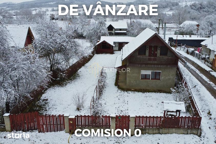 Casă cu 2 camere cu Teren 810 Mp în Praid