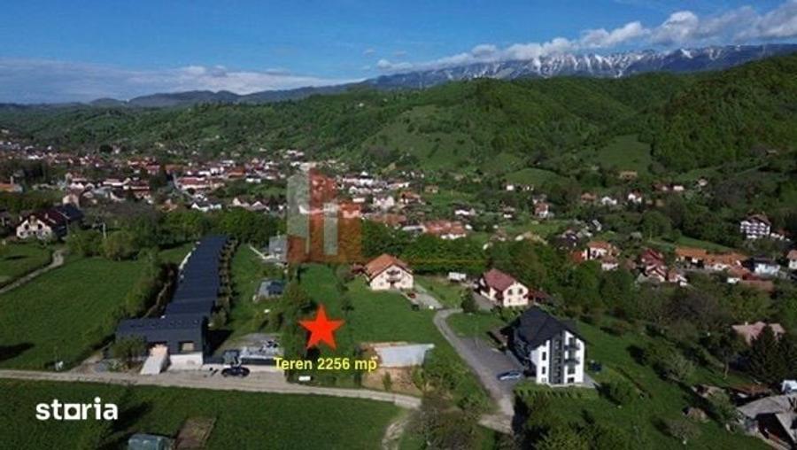 Teren de 2256 mp, în Moieciu