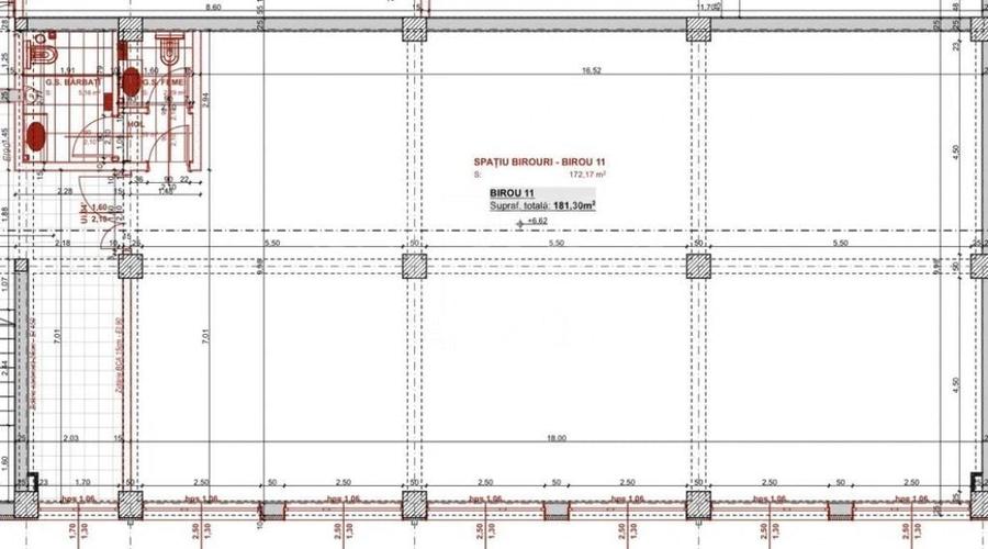 Birou, de 181 mp, în Iris