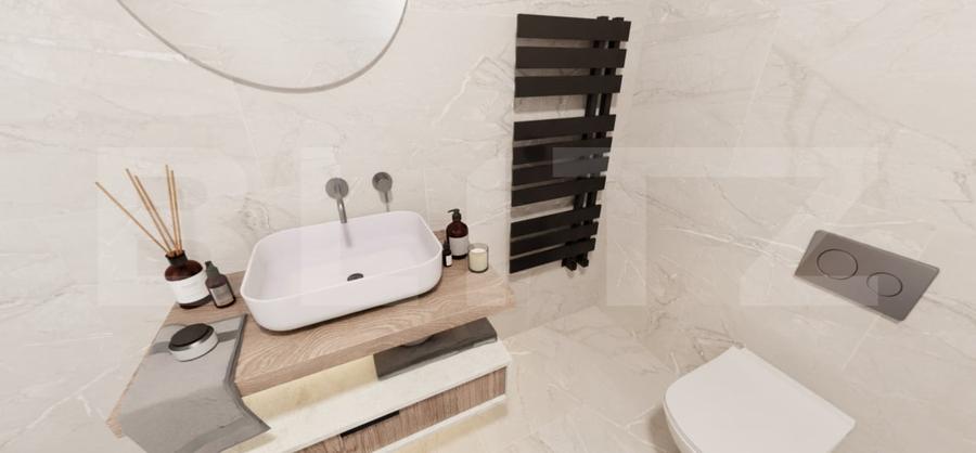 Apartament cu 3 camere semidecomandat în Apahida