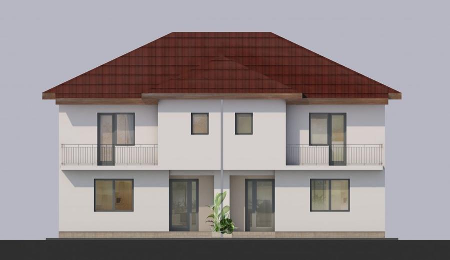 Duplex cu 4 camere cu Teren 220 Mp în Central