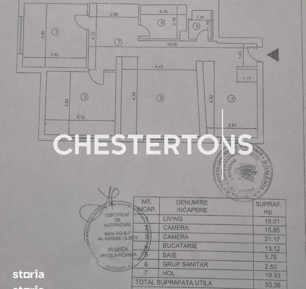 Apartament cu 3 camere, mobilat în Ghencea