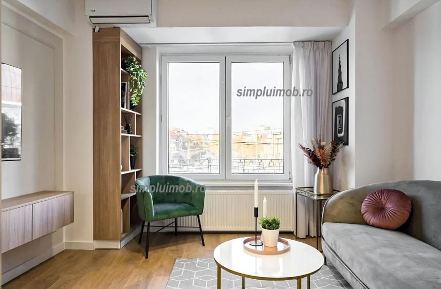 Apartament cu 3 camere decomandat, mobilat în P-ța Romană