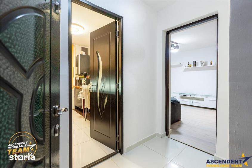 Apartament cu 2 camere semidecomandat, mobilat în Central