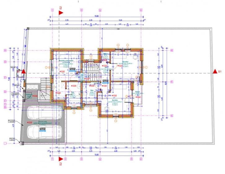 Casă cu 4 camere cu Teren 350 Mp în Apahida