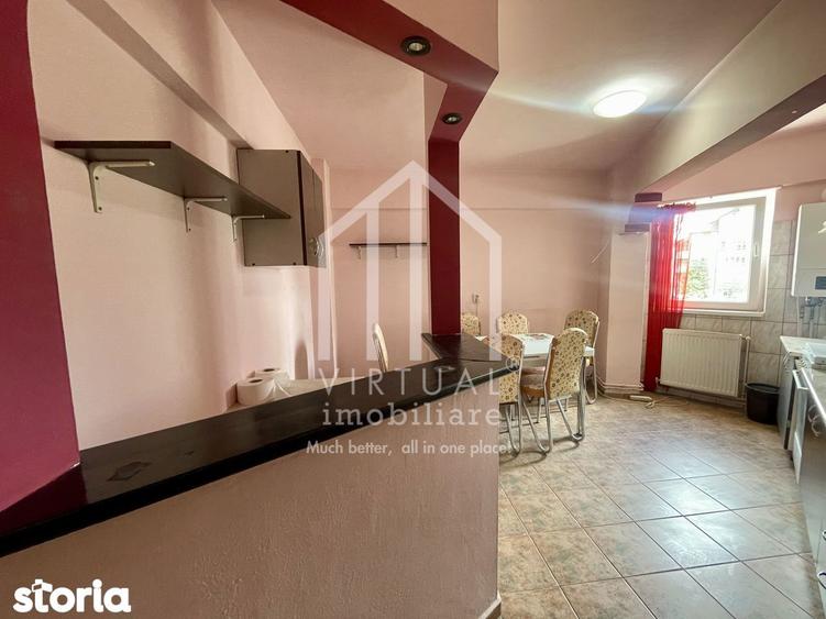 Apartament cu 2 camere decomandat, mobilat în Mihai Viteazul