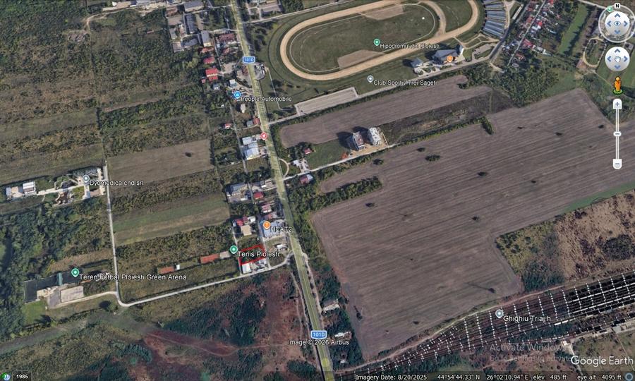 Teren Construcții intravilan de 700 mp, în B-dul București