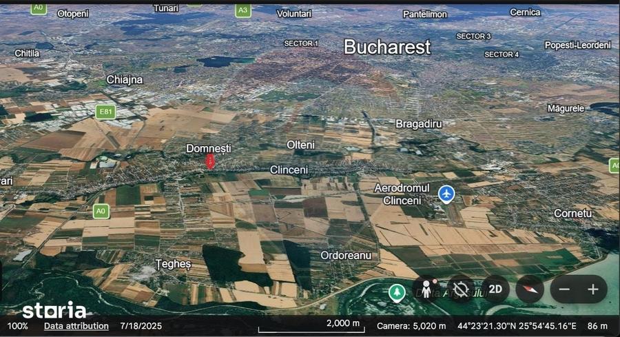 Teren de 2290 mp, în Tudor Vladimirescu