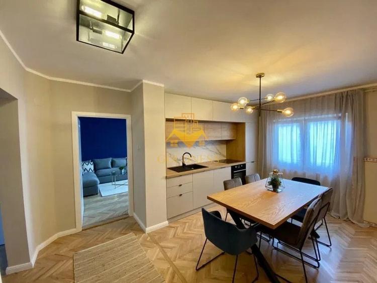 Apartament cu 3 camere decomandat, mobilat în Mărăști