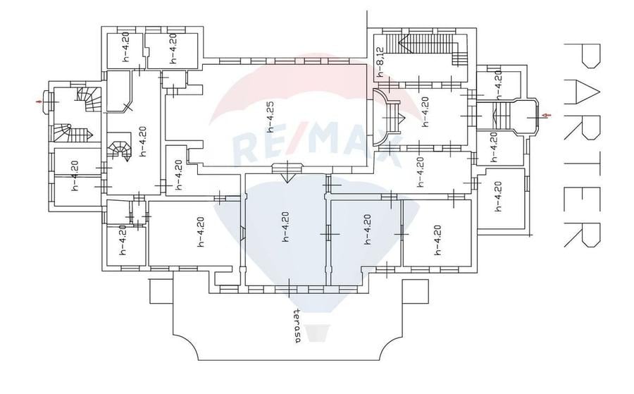 Casă cu 16 camere cu Teren 5861 Mp în Bod