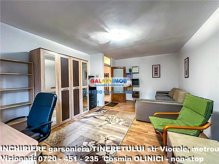 Inchiriere garsoniera TIMPURI NOI (Viorele), metrou - 1