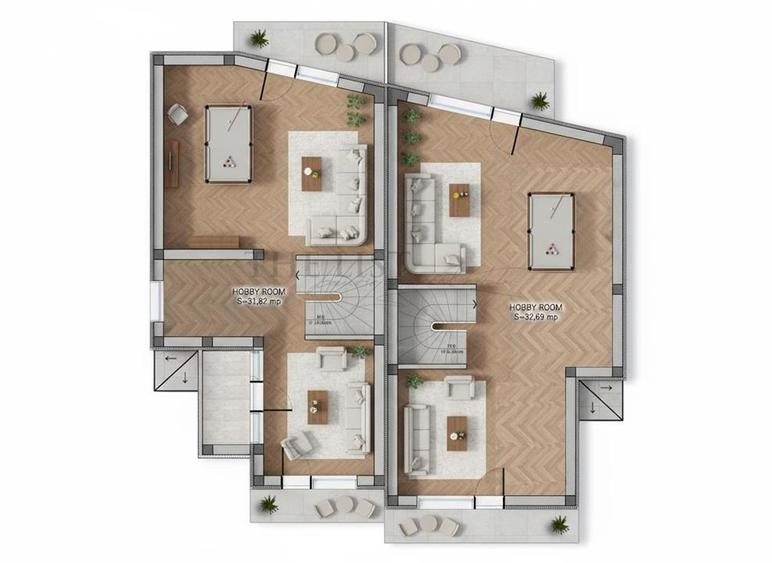 Casă cu 5 camere cu Teren 210 Mp în Exterior Nord