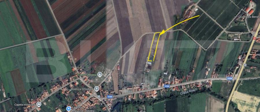 Teren intravilan, 6455 mp, zona Oiejdea - 1