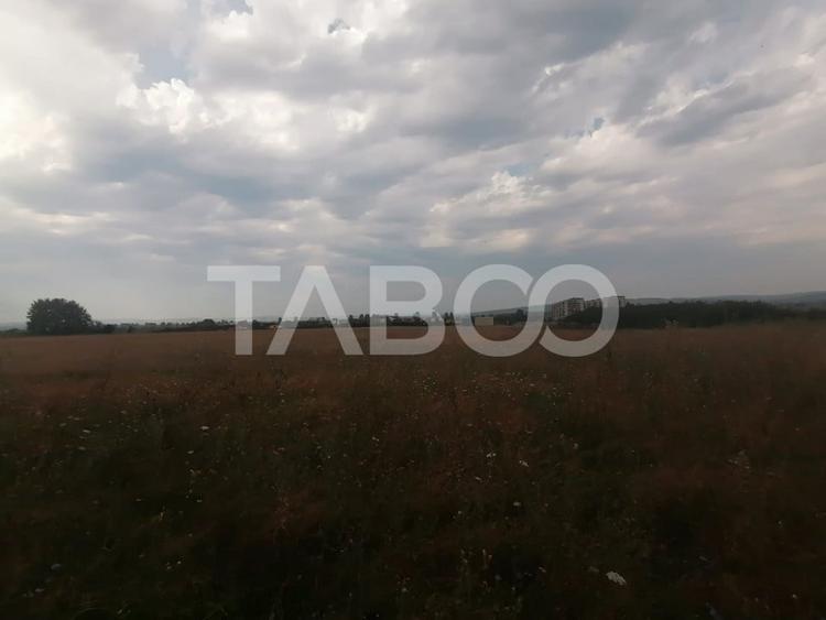 Teren de vanzare de 9.000 mp la sosea intre Cristian si Sacel - 2