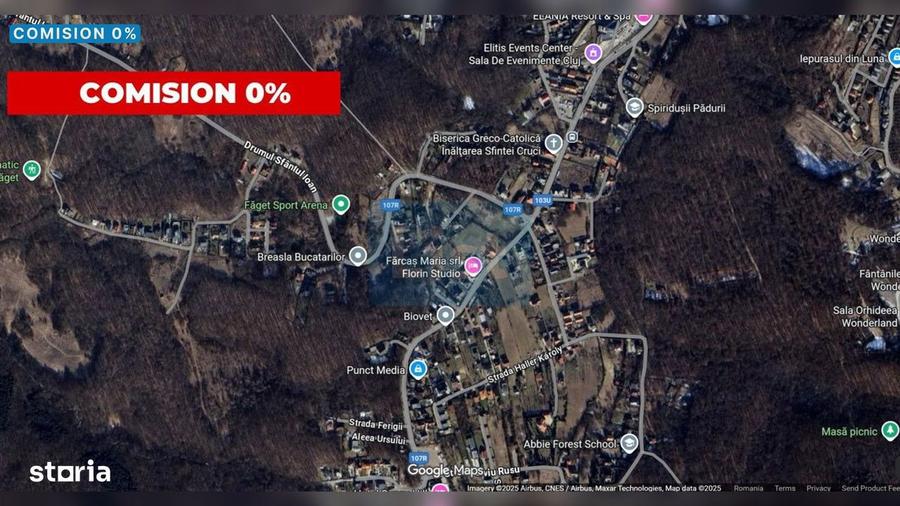 Teren de vanzare in Faget 800 mp ( cu urbanism de construire ) - 1