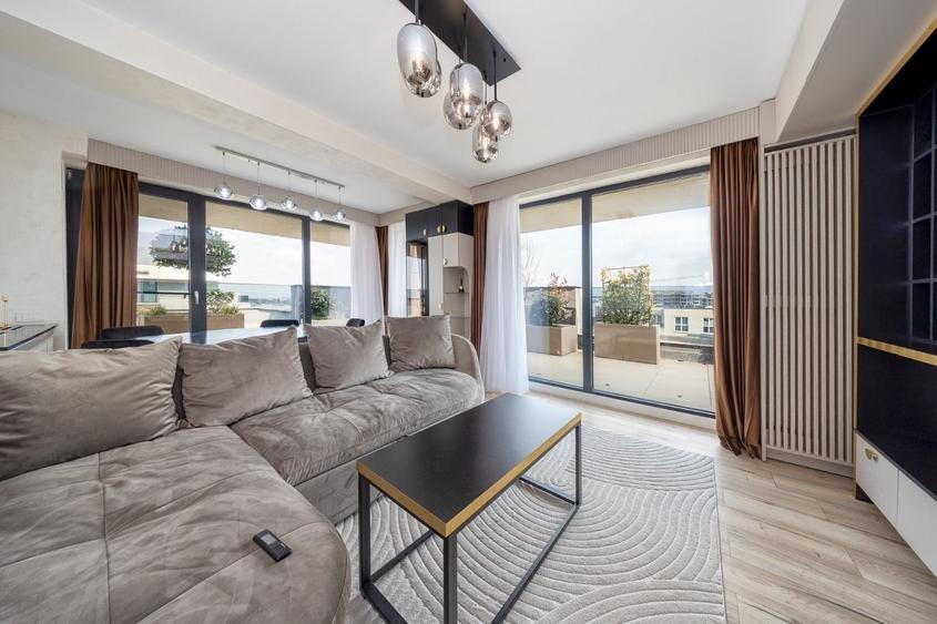 Penthouse superb, 3 camere+parcare subterana ,203 mp-Coresi - 20