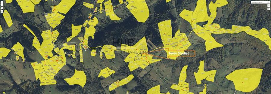 Teren Moieciu zona Pestera cu PUZ si utilitati | 4.649mp - 6