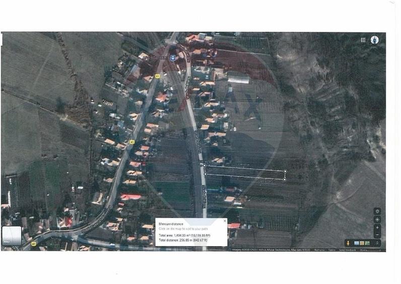 Vand teren intravilan - Apahida, Str. I.C. Bratianu, 1400 mp, front 13 - 1