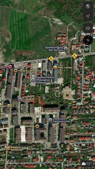 TEREN PRELUNGIREA GHENCEA -  CARTIERUL LATIN DRUMUL TABEREI COMISION 0% - 3