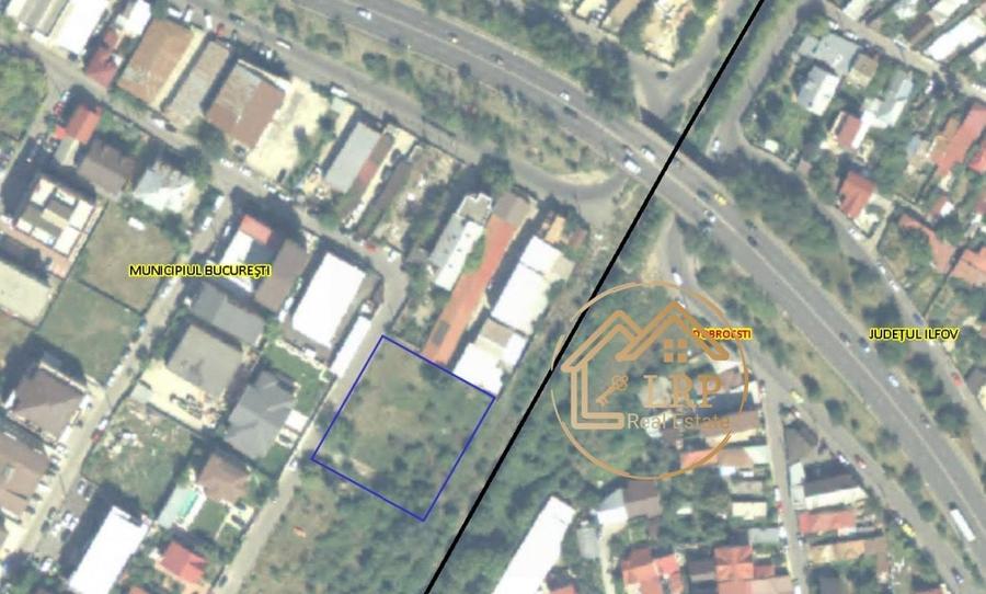 Teren Investitie Fundeni: 2.325 mp, Potential P+4E | Deschidere Generoasa 52ml - 24