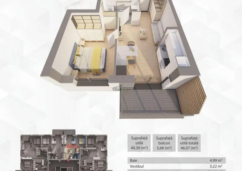 Apartament in R39 by AREDdirect de la dezvoltator, fa... - 7