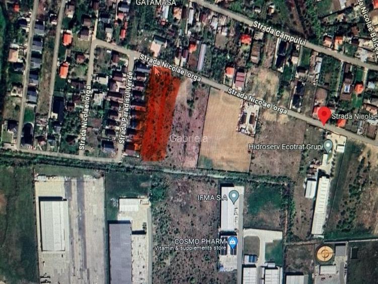 Teren Tunari (str.Nicolae Iorga)