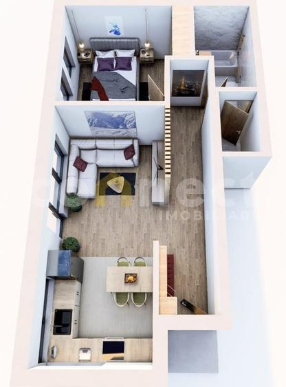 Apartament pe 2 nivele cu gradina si parcare | Someseni - 1