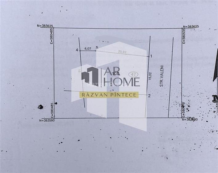 Teren intravilan, 407 mp, zona ultracentrala, Ploiesti Teren intravilan, 407 mp, zona ultracentrala, Ploiesti