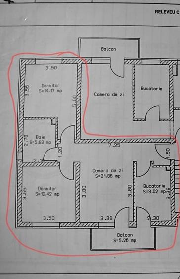 Vand Apartament 3 camere cu pod si parcare in Selimbar - 10
