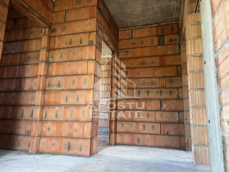 Duplex P+E, despartire prin camera tehnica, 4 camere, in Sanandrei - 10