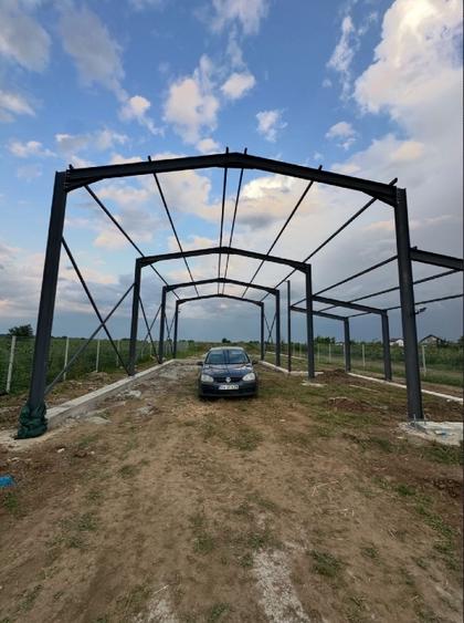 Vand teren intravilan 2000 mp, deschidere DJ602, constructie începuta - 4