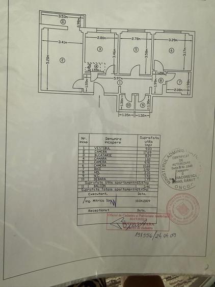 Apartament 3 camere Tineretului - Strada Visana | 2 bai | Bloc 1980 | Liber - 12