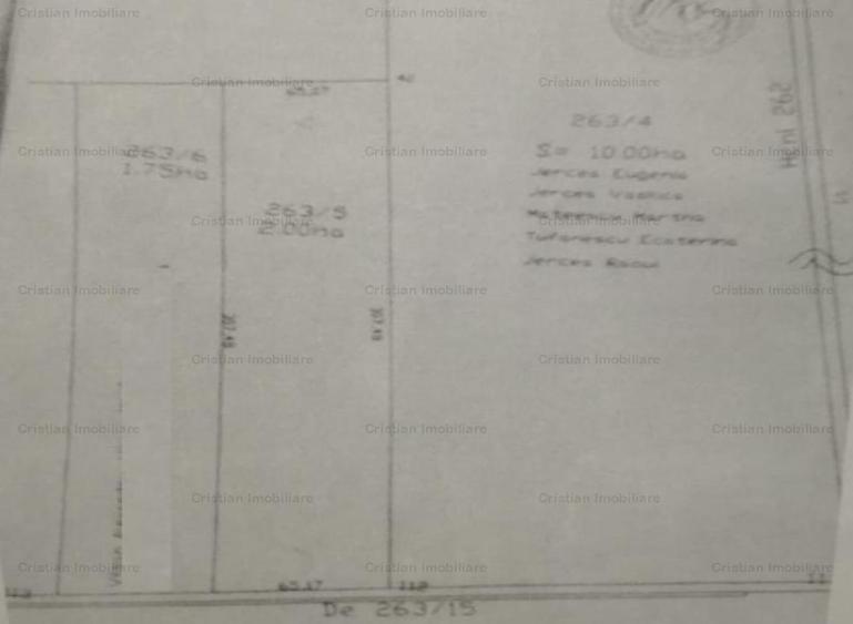 Teren intravilan 10.000 mp Chercea cu 150mp front stradal - 1