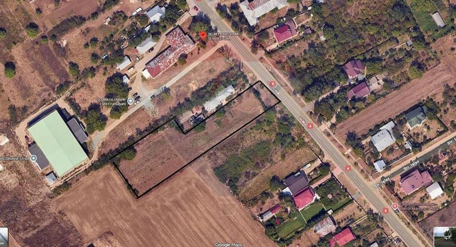 Teren extravilan de vanzare in Frumusani, acces direct DN4 - 2