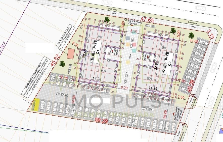 Teren pentru 2 blocuri in Giroc. - 1