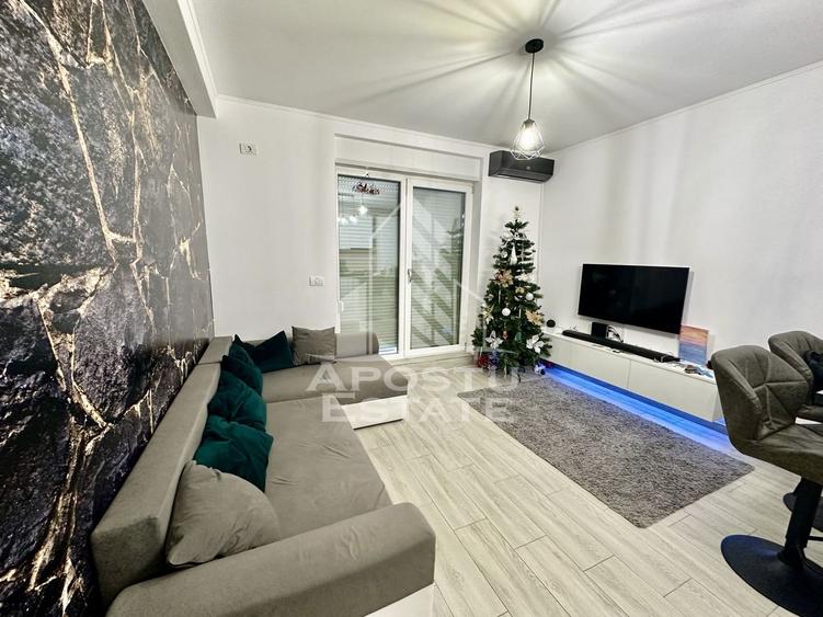 Apartament cu 2 camere si dressing, mobilat, terasa 16 mp, Giroc - 2