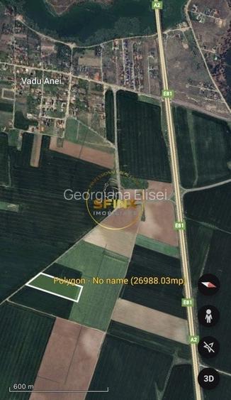 Teren intravilan Branesti 27000 mp km 12 Autostrada A2