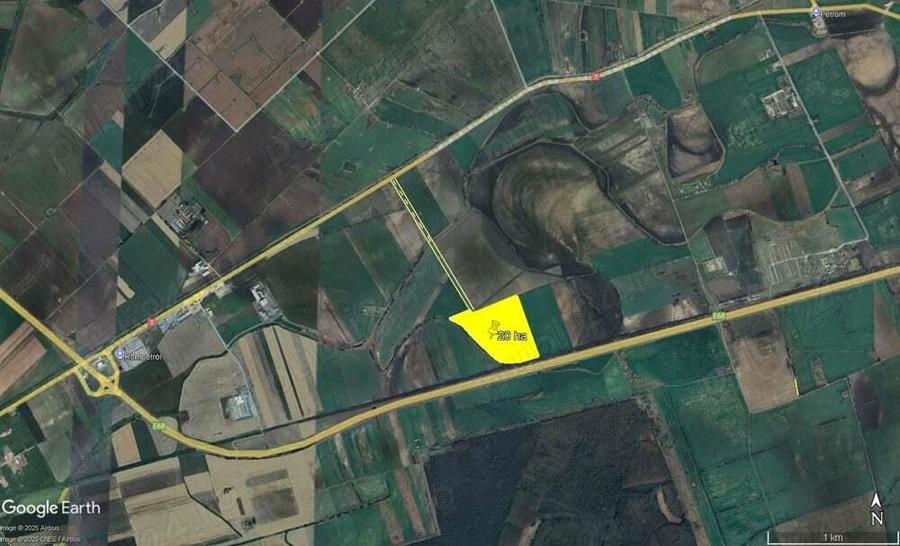 20 ha teren arabil intre Arad si Pecica - 6